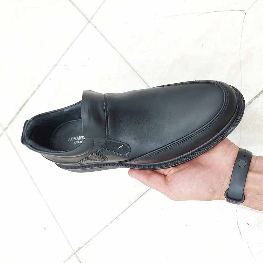 کفش مردانه طبی راحتی چرم طبیعی تبریز کد 2962
