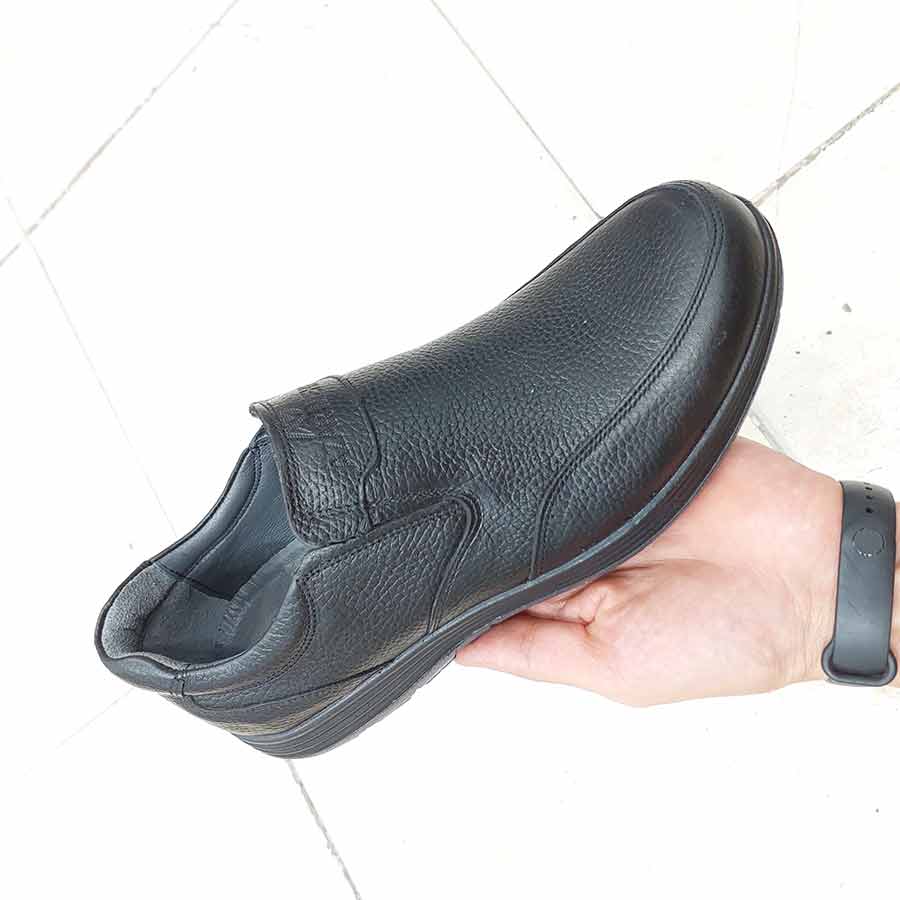 کفش مردانه طبی راحتی چرم طبیعی تبریز کد 2963
