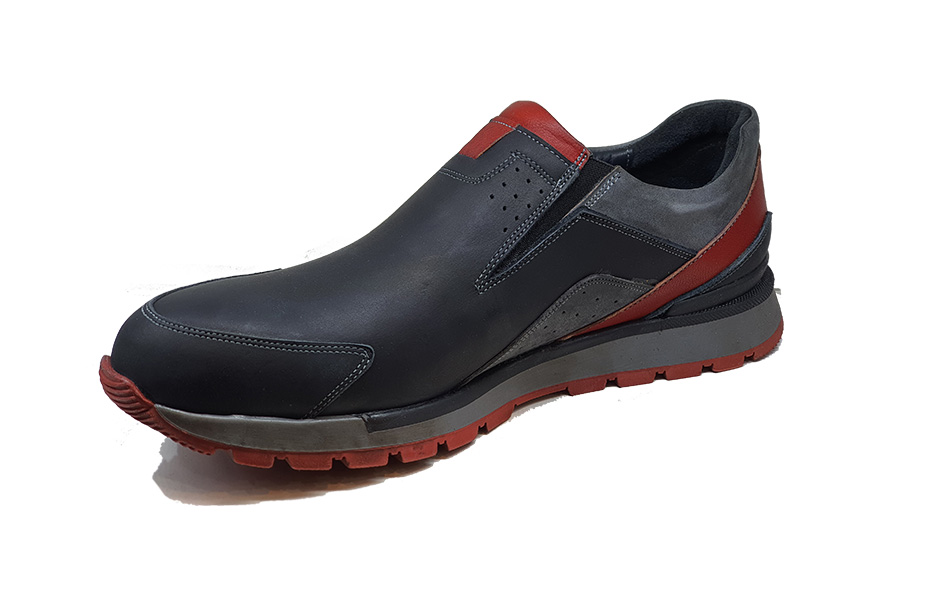 کفش اسپرت مردانه چرم طبیعی  کد 208