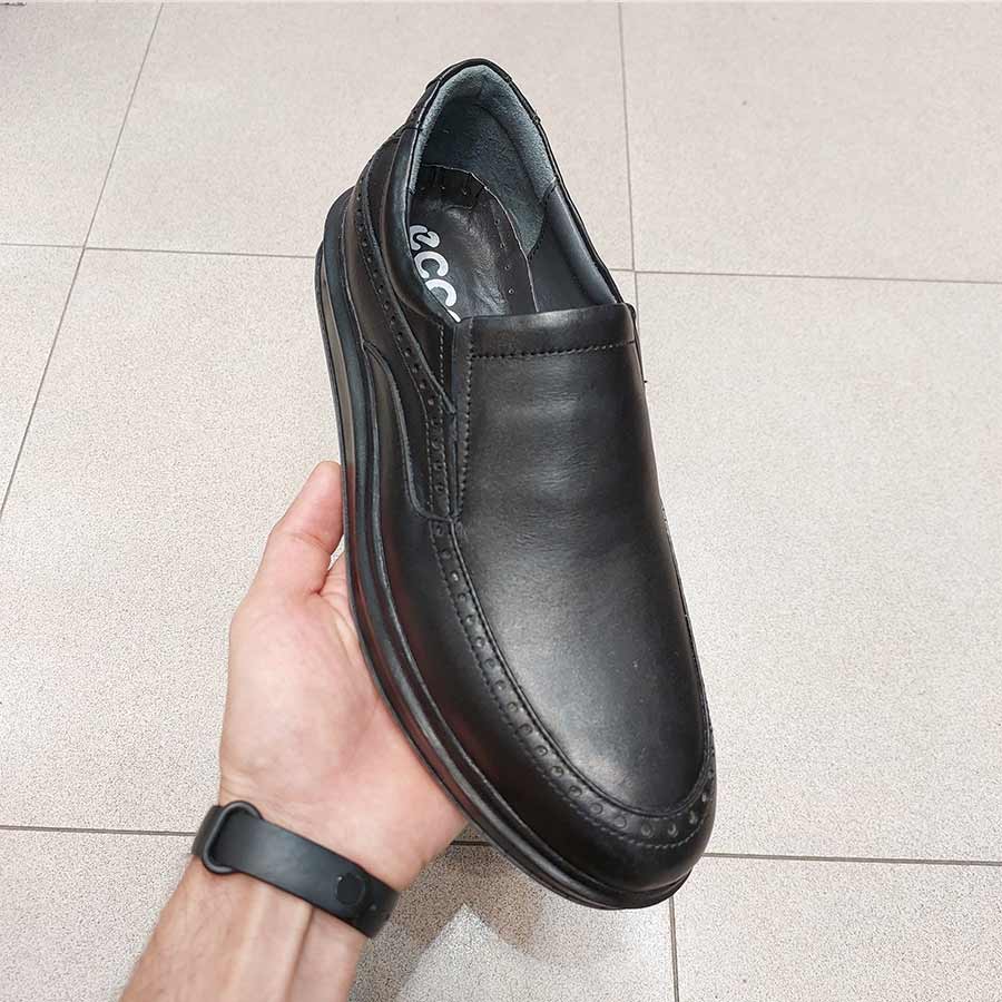 کفش مردانه طبی راحتی چرم طبیعی تبریز کد 2906