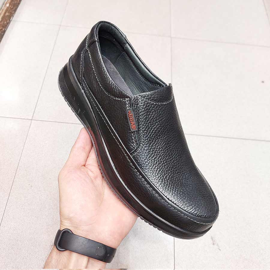 کفش مردانه طبی راحتی چرم طبیعی تبریز کد 2912