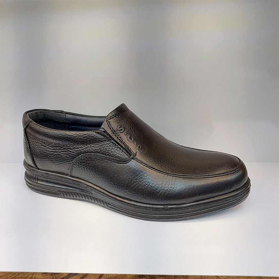 کفش طبی راحتی مردانه چرم طبیعی تبریز کد 2694