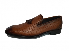 کفش چرم طبیعی مردانه مجلسی و کالج Fendi
