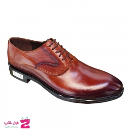 کفش چرم  طبیعی مجلسی مردانه دستدوز  تبریز کد125