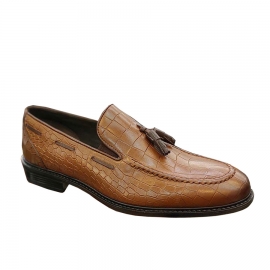 کفش مردانه مجلسی  چرم طبیعی گاوی  کد 1399
