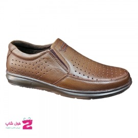 کفش تابستانی  طبی راحتی مردانه چرم طبیعی تبریز کد 1563