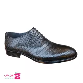 کفش مردانه مجلسی  چرم طبیعی گاوی  تبریز کد 1595