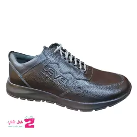 کفش طبی راحتی مردانه چرم طبیعی تبریز کد 1599