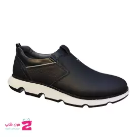 کفش مردانه اسپرت چرم طبیعی گاوی تبریز کد 1602