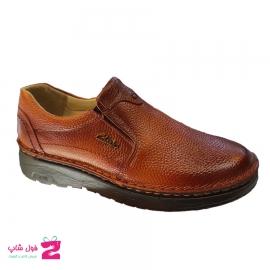 کفش طبی راحتی مردانه چرم طبیعی تبریز کد 1621