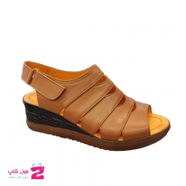 کفش تابستانی زنانه چرم طبیعی  گاوی  تبریز کد 1661