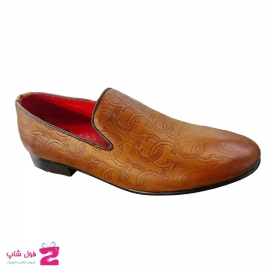 کفش مردانه مجلسی  چرم طبیعی گاوی  تبریز کد 1836