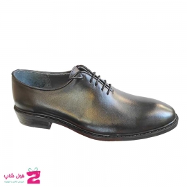 کفش مردانه مجلسی  چرم طبیعی گاوی  تبریز کد 1901