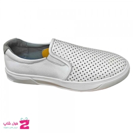 کفش تابستانی  طبی راحتی مردانه چرم طبیعی تبریز کد2009