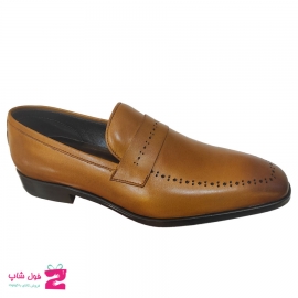کفش مردانه مجلسی  چرم طبیعی گاوی  تبریز کد 2089