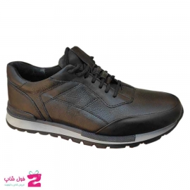 کفش مردانه اسپرت چرم طبیعی گاوی تبریز کد 2329