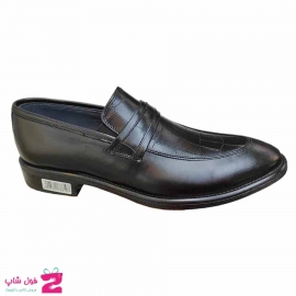 کفش مردانه مجلسی  چرم طبیعی گاوی  تبریز کد 2372