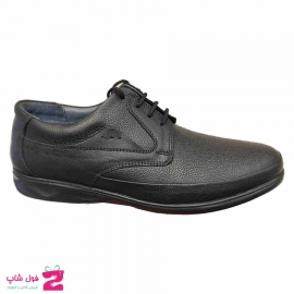 کفش طبی راحتی مردانه چرم طبیعی تبریز کد 2386