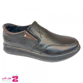 کفش طبی راحتی مردانه چرم طبیعی تبریز کد 2697