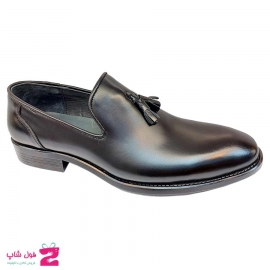 کفش مردانه مجلسی  چرم طبیعی گاوی  تبریز کد 2699
