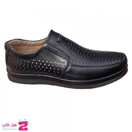 کفش تابستانی  طبی راحتی مردانه چرم طبیعی تبریز کد 2775