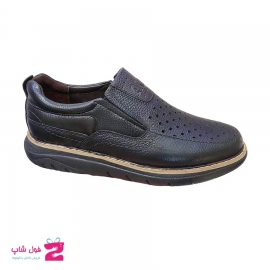 کفش تابستانی  طبی راحتی مردانه چرم طبیعی تبریز کد 2795