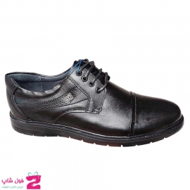 کفش مردانه طبی راحتی بزرگپا چرم طبیعی تبریز کد 2916