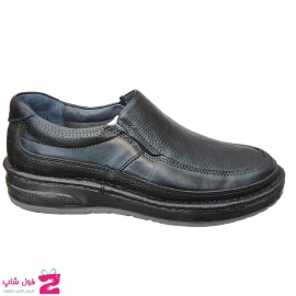 کفش مردانه طبی راحتی چرم طبیعی تبریز کد 3042