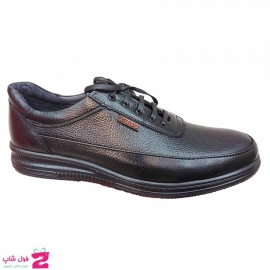 کفش مردانه طبی راحتی بزرگپا چرم طبیعی تبریز کد 3101