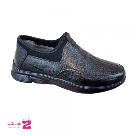 کفش مردانه طبی مدل جورابی چرم طبیعی تبریز کد 3226