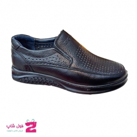 کفش تابستانی  طبی راحتی مردانه چرم طبیعی تبریز کد 3239