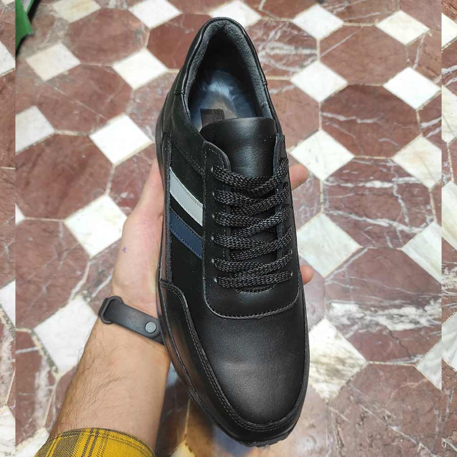 کفش اسپرت مردانه چرم طبیعی  کد 3054