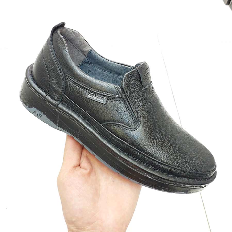 کفش طبی راحتی مردانه چرم طبیعی تبریز کد 2780