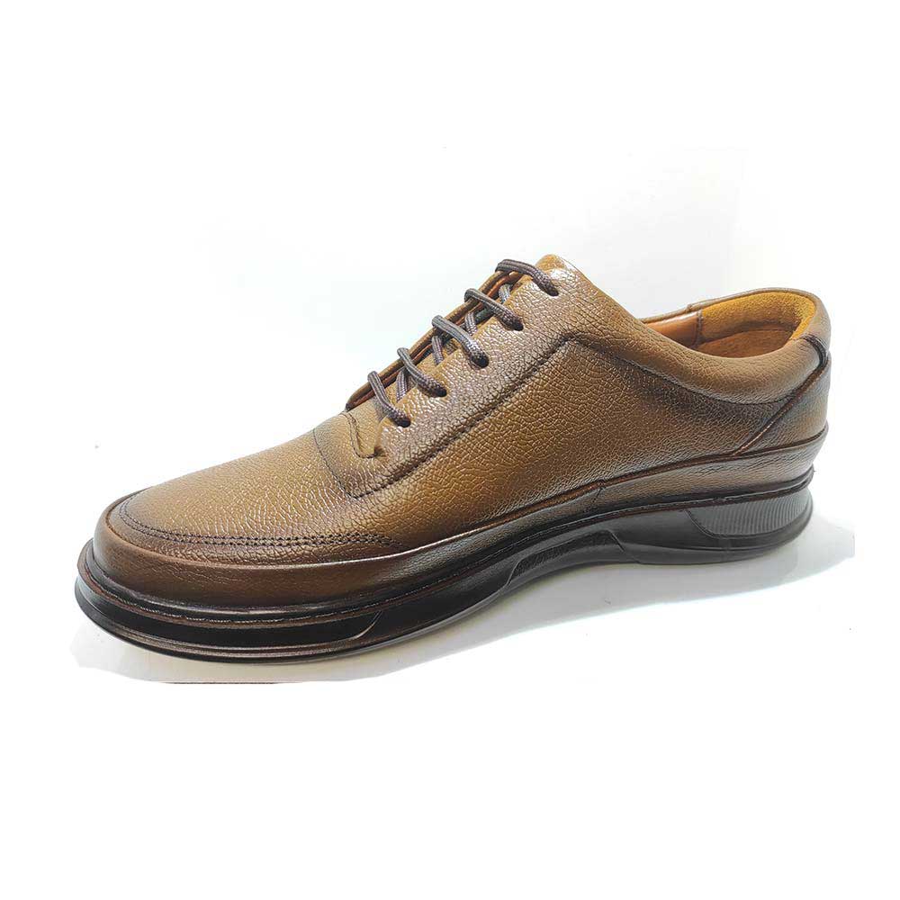 کفش طبی راحتی مردانه چرم طبیعی تبریز کد1051